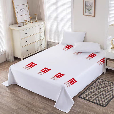Domus Homeware Bed Linen Sheets Set, Queen Size 82"L*62"W